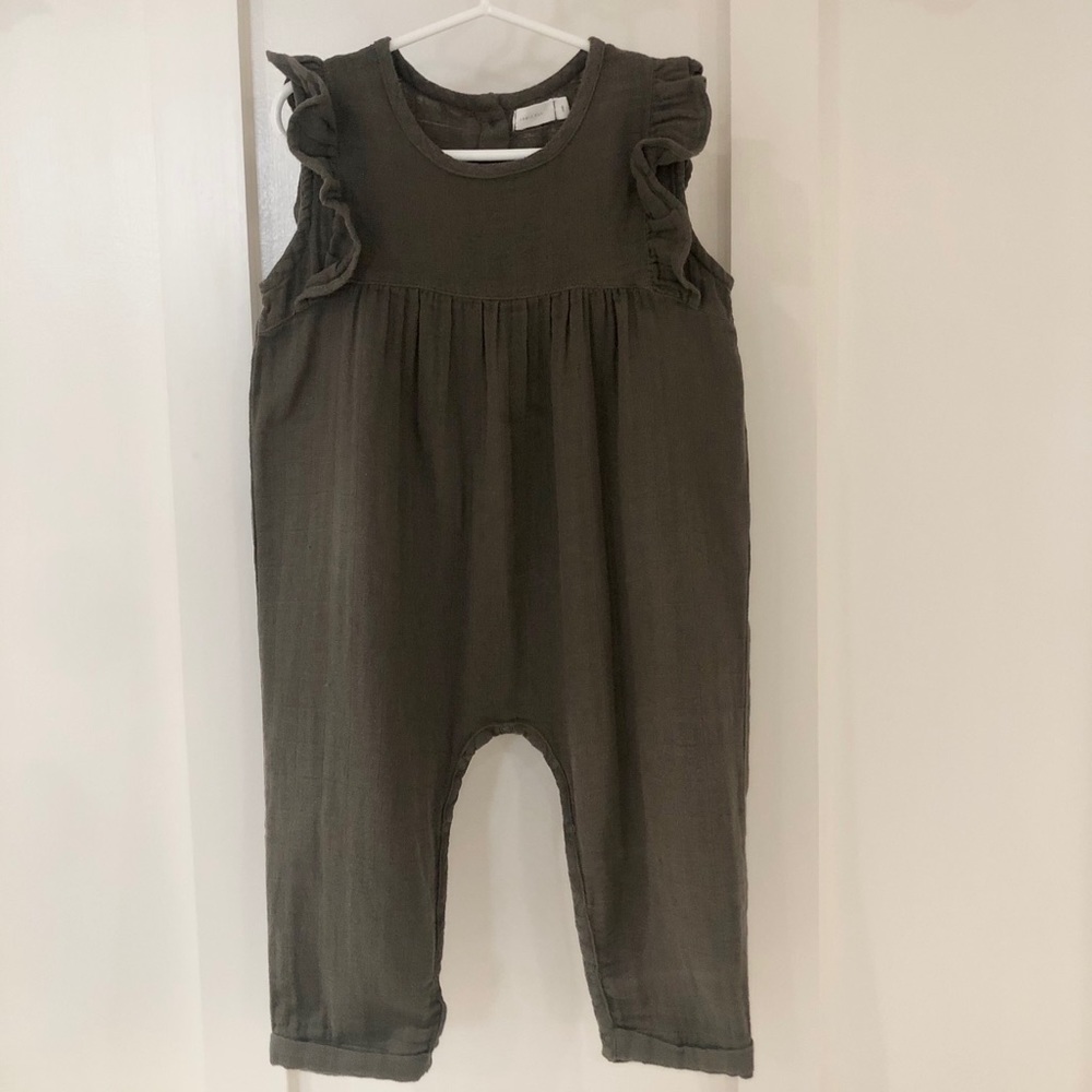 Jamie Kay Org. Cotton Sadie Onepiece Juniper 3YR